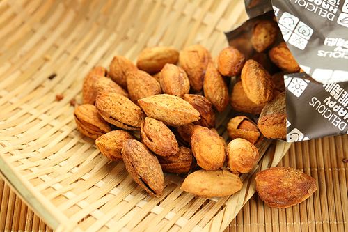 【逗妮开心巴旦木 坚果零食特产 手剥巴旦木218gx1袋】逗妮开心 坚果